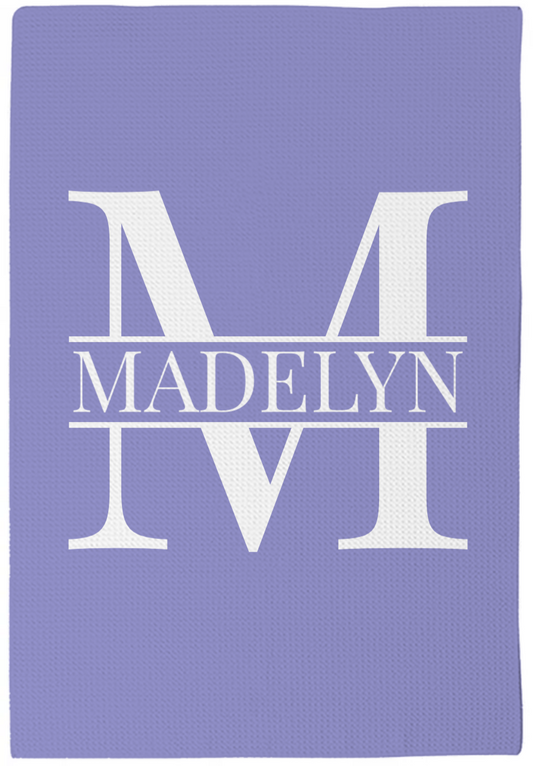 Tea Towel - Monogram - Serif