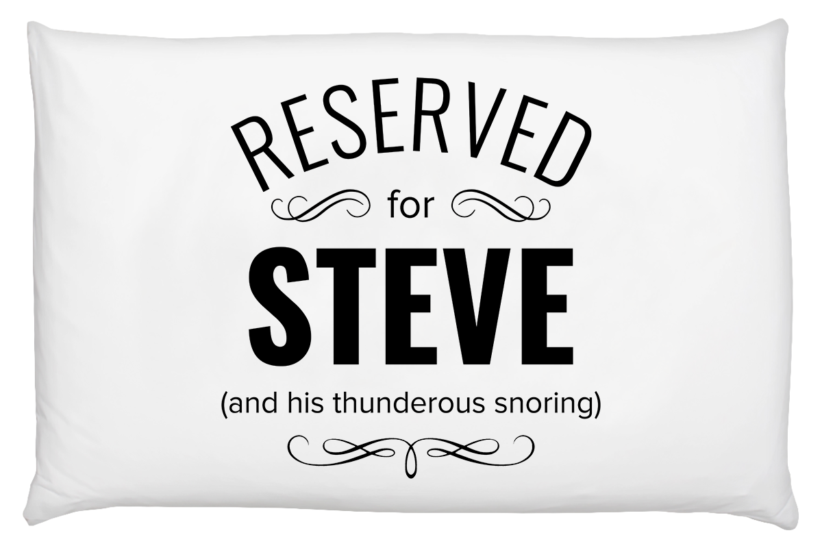 Pillow Case - Reserved