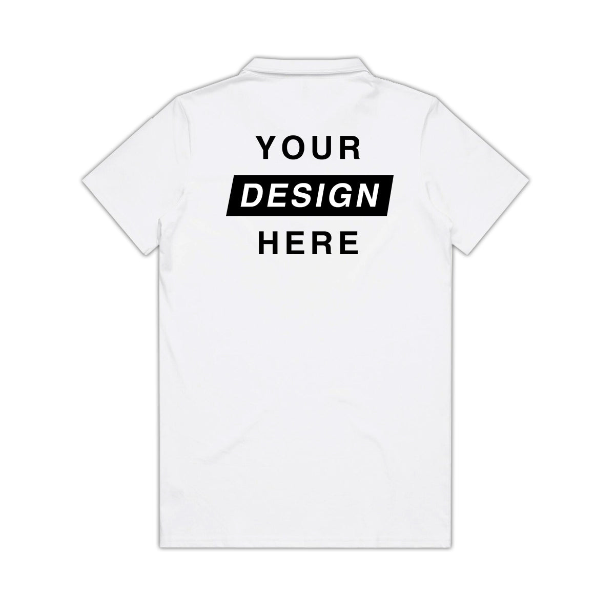 Polo Shirt with design on back