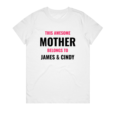 Women's T-Shirt - This Awesome Mum