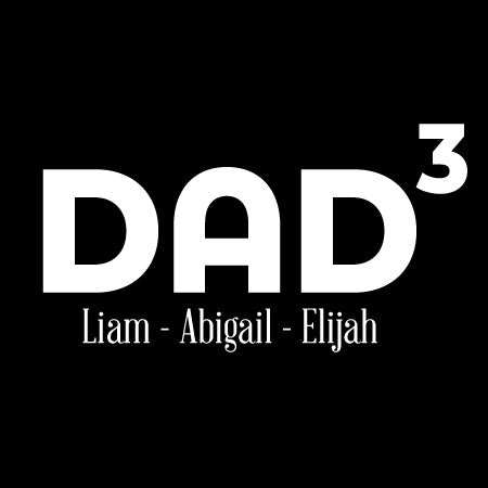 Hoodie - Multiple Dad - Black