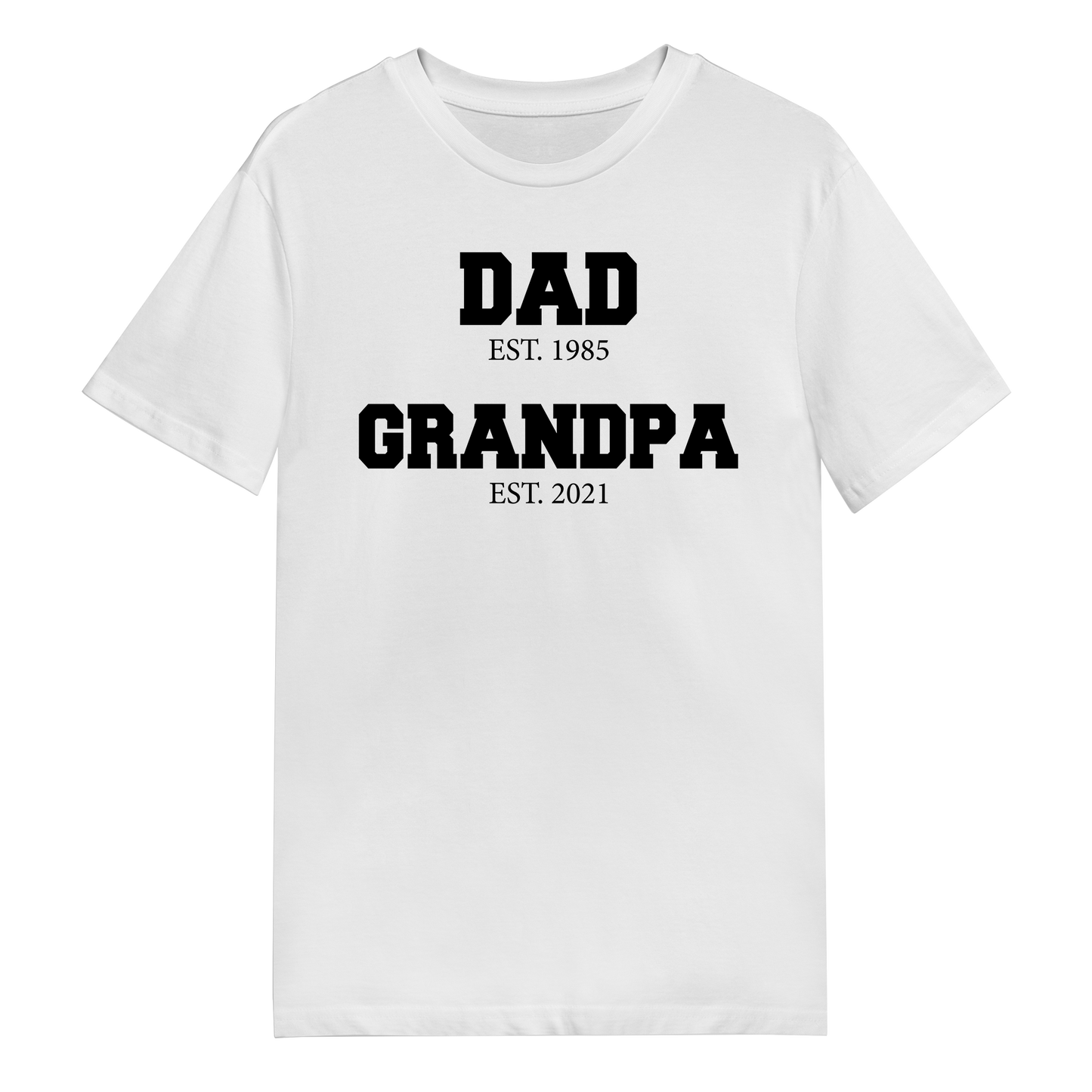 Men's T-Shirt - Dad and Grandpa Dates