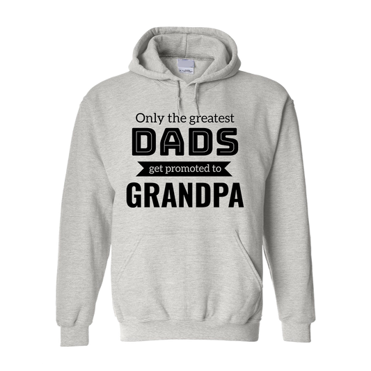 Promoted to Dad Hoodie - Funny New Dad Gift