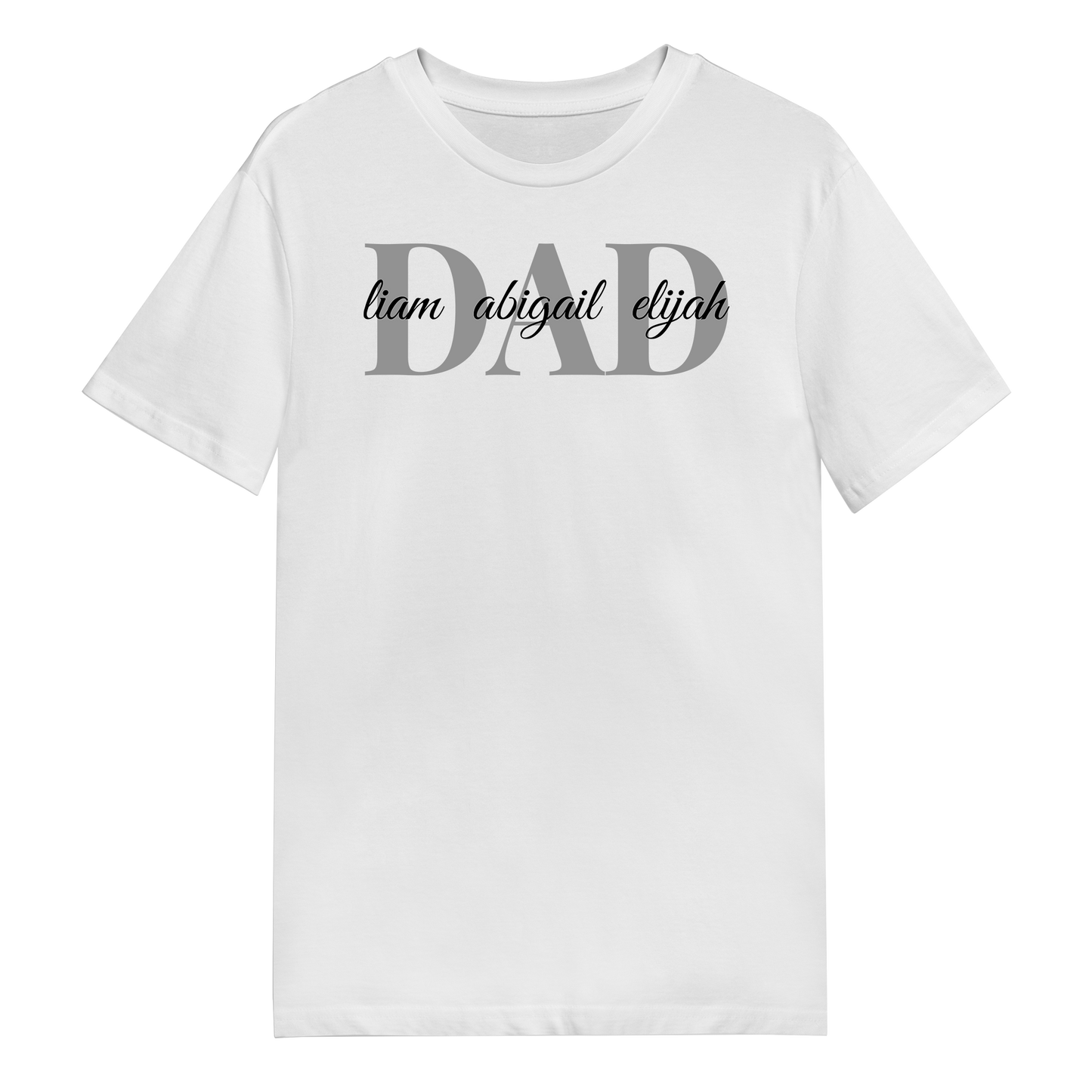 Men's T-Shirt - Dad with Names