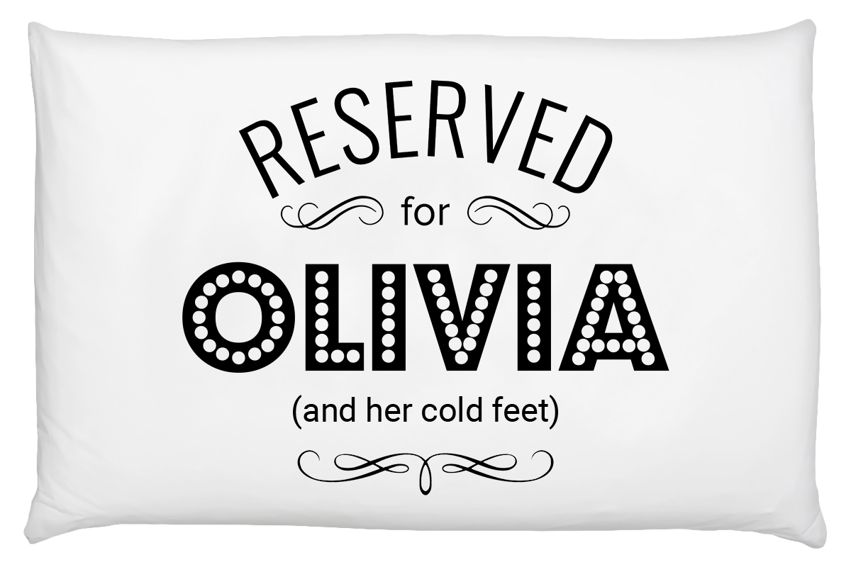 Pillow Case - Reserved