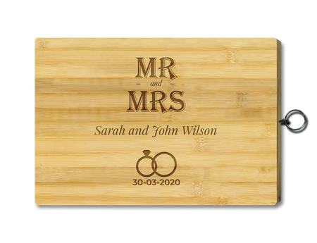 Chopping Board - Standard - Mr And Mrs