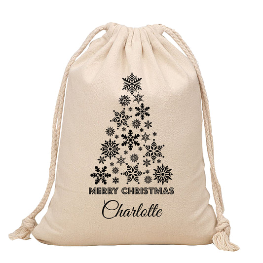 Santa Sack - Snowflake Tree