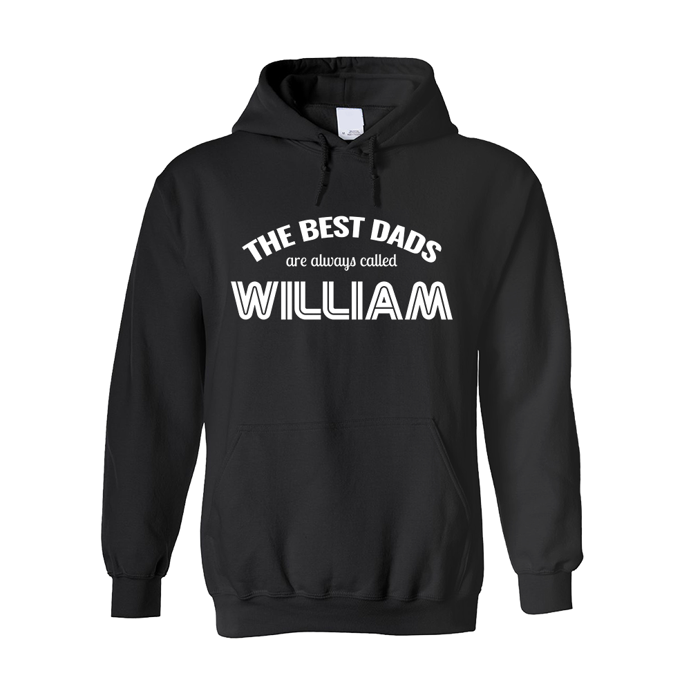 Custom Dad Hoodie - Best Dad with Your Name