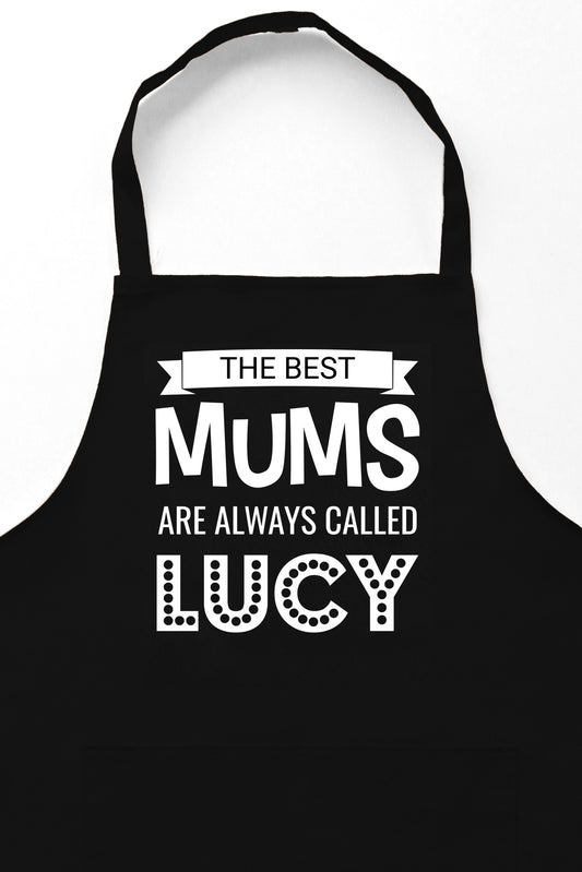 Apron with design The best mums are always called Lucy