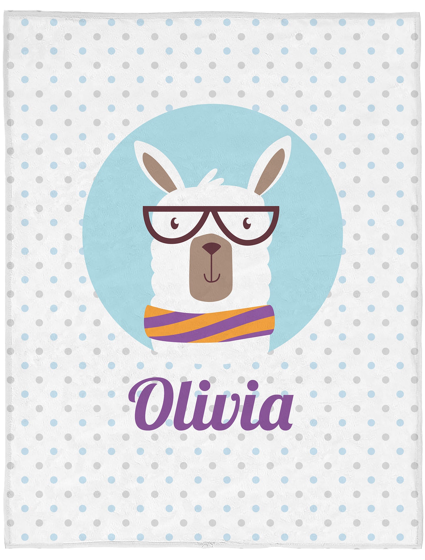 Newborn Blanket - Olivia design
