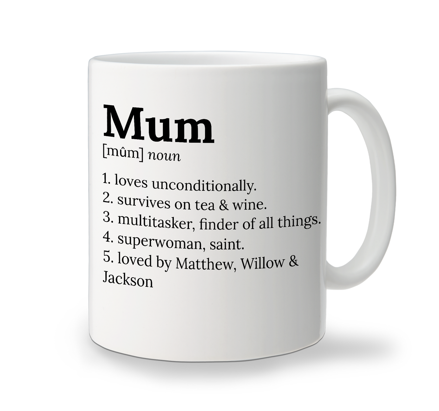 Mug with funny designs