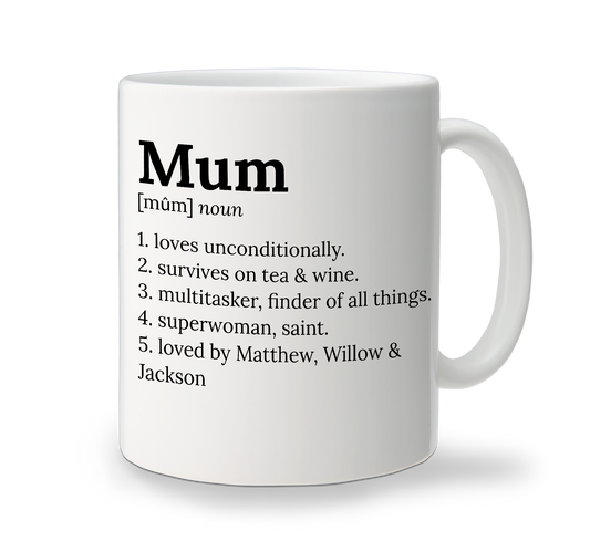 Mug with funny designs