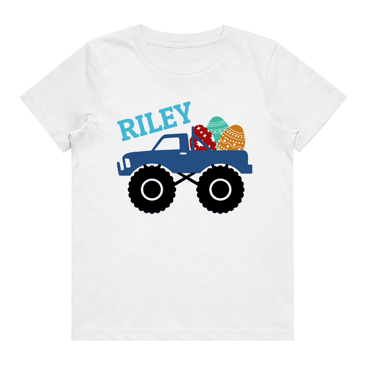 Kid's T-Shirt - Easter Monster Truck
