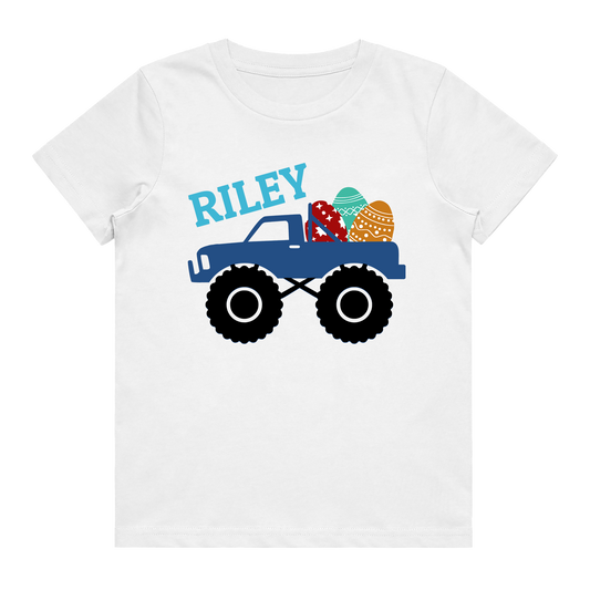 Kid's T-Shirt - Easter Monster Truck
