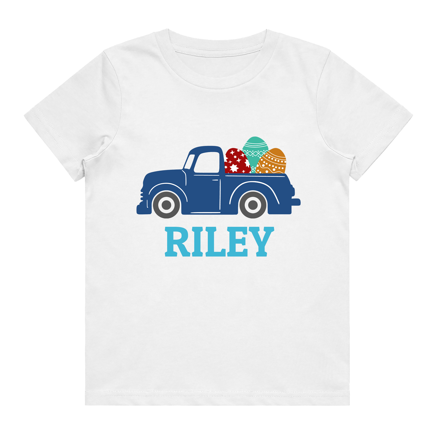 Kid's T-Shirt - Easter Vintage Truck