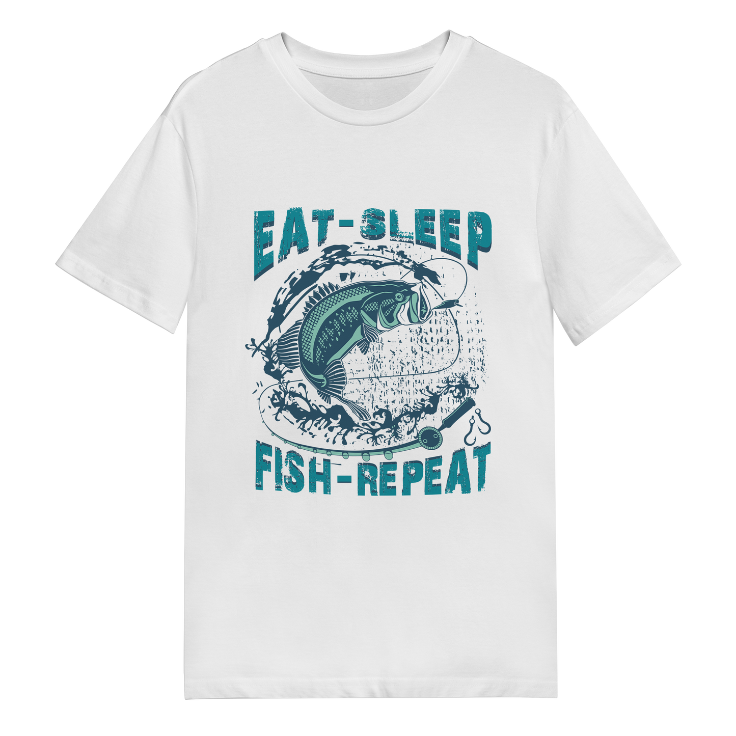 Men's T-Shirt - Eat Sleep Fish Repeat