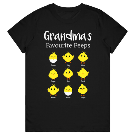 Women's T-Shirt - Custom Favourite Peeps