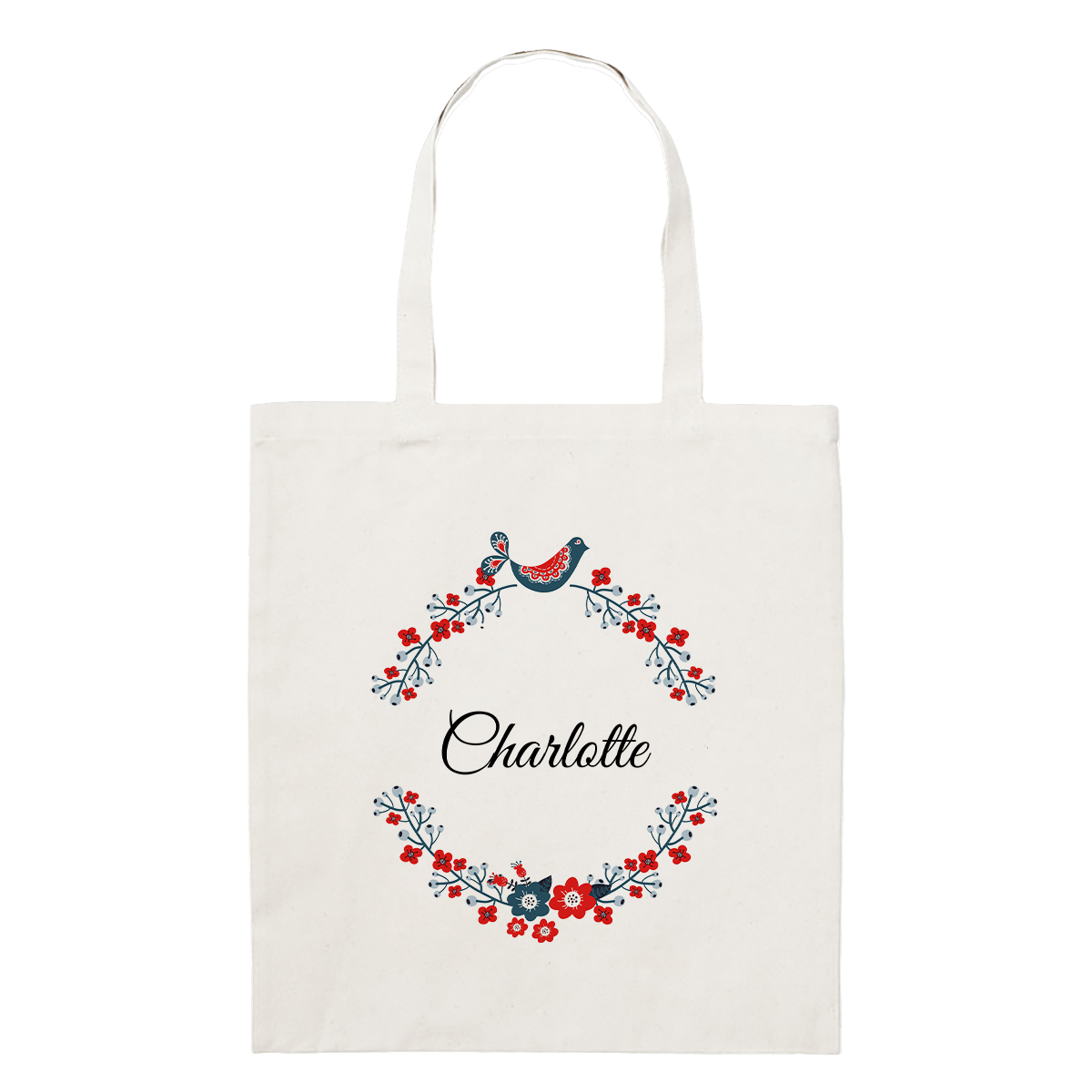 Tote Bag - Regular - Floral Name