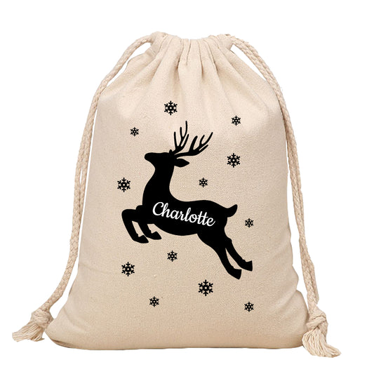 Santa Sack - Flying Reindeer