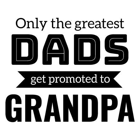 Promoted to Dad Hoodie - Funny New Dad Gift