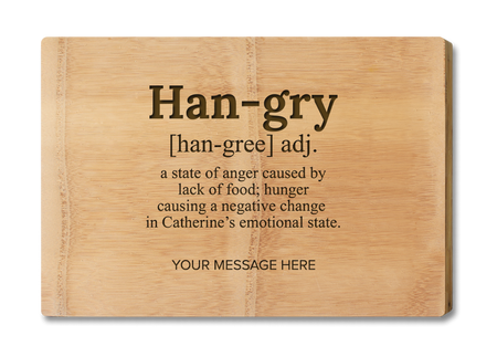Chopping Board - Premium - Hangry With Name