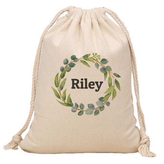 Easter Sack - Name Leaves