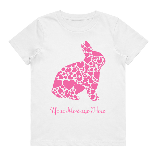 Kid's T-Shirt - Easter Love Bunny