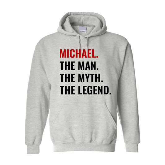 Hoodie - Man Myth Legend