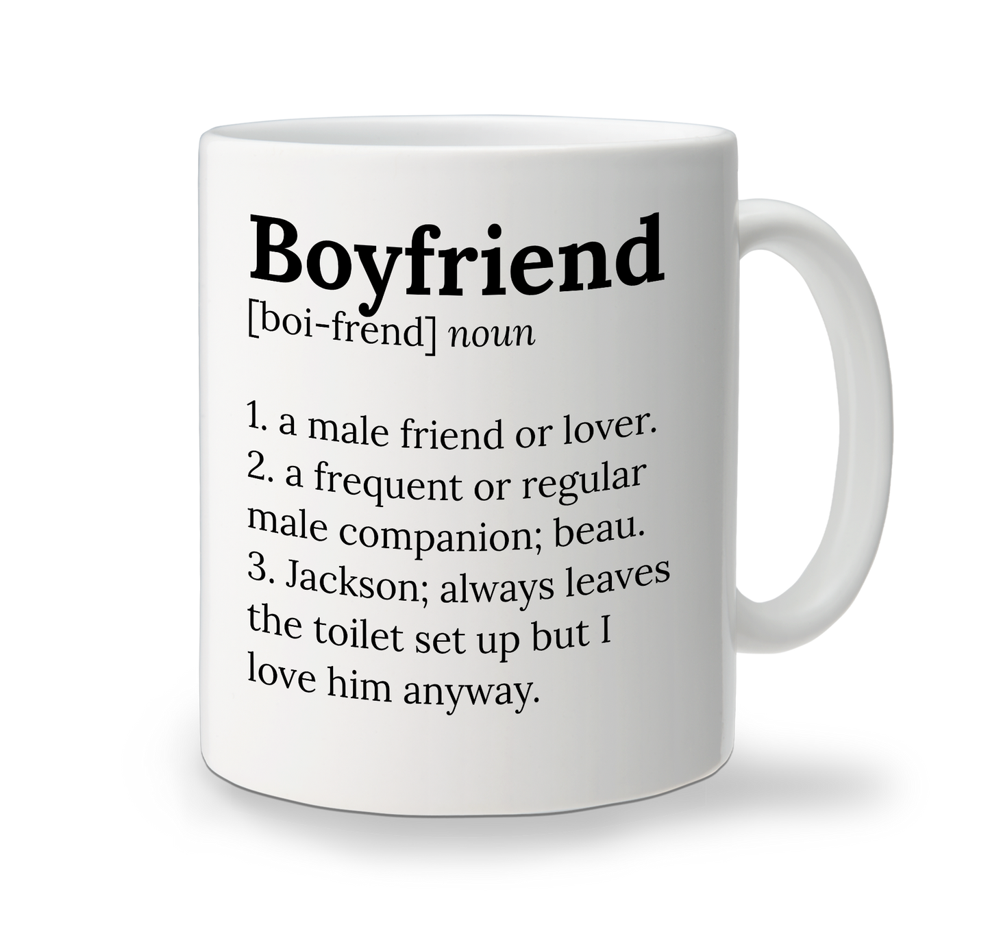 Ceramic Mug - Definition - Boyfriend