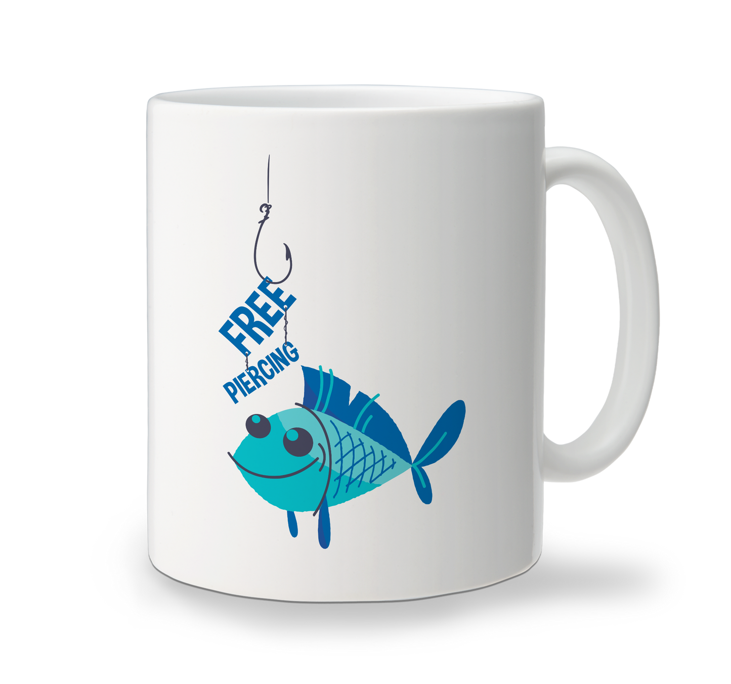 Ceramic Mug - Free Piercing