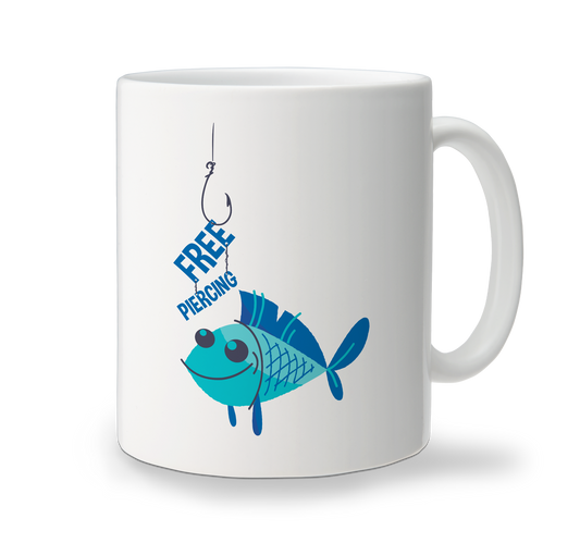 Ceramic Mug - Free Piercing