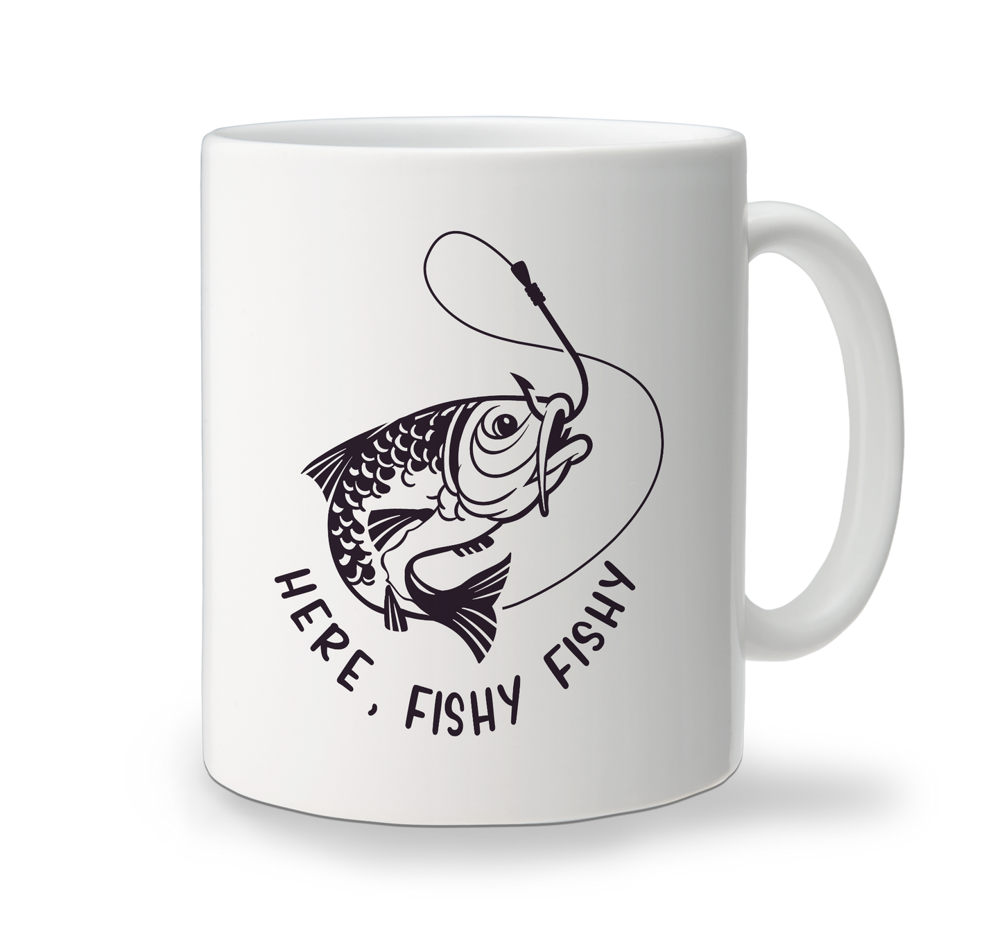 Ceramic Mug - Here Fishy Fishy