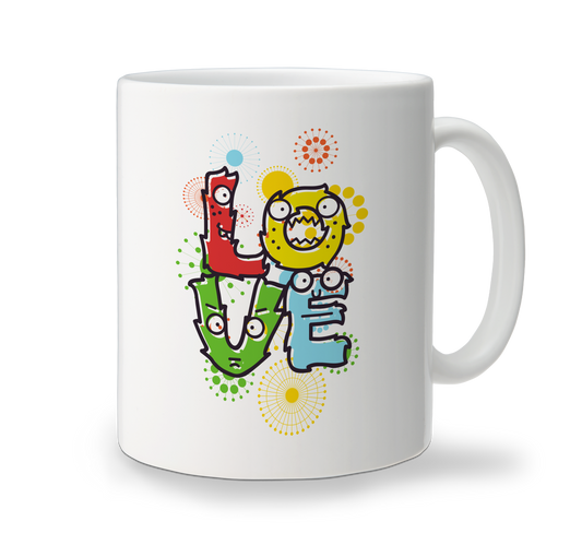 Ceramic Mug - Monster Love