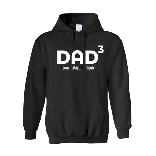 Hoodie - Multiple Dad - Black
