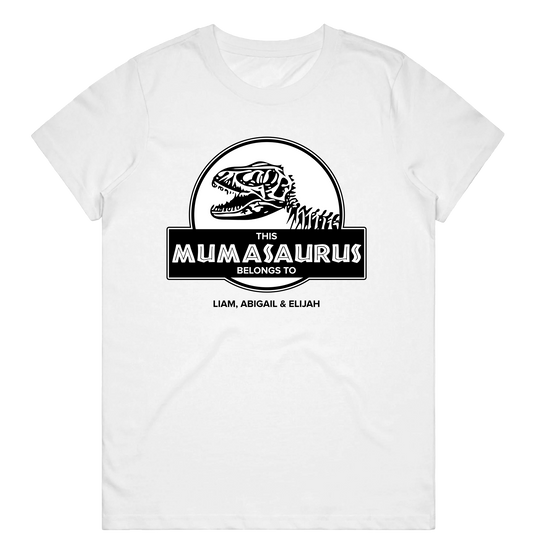 Mumasaurus T-Shirt design