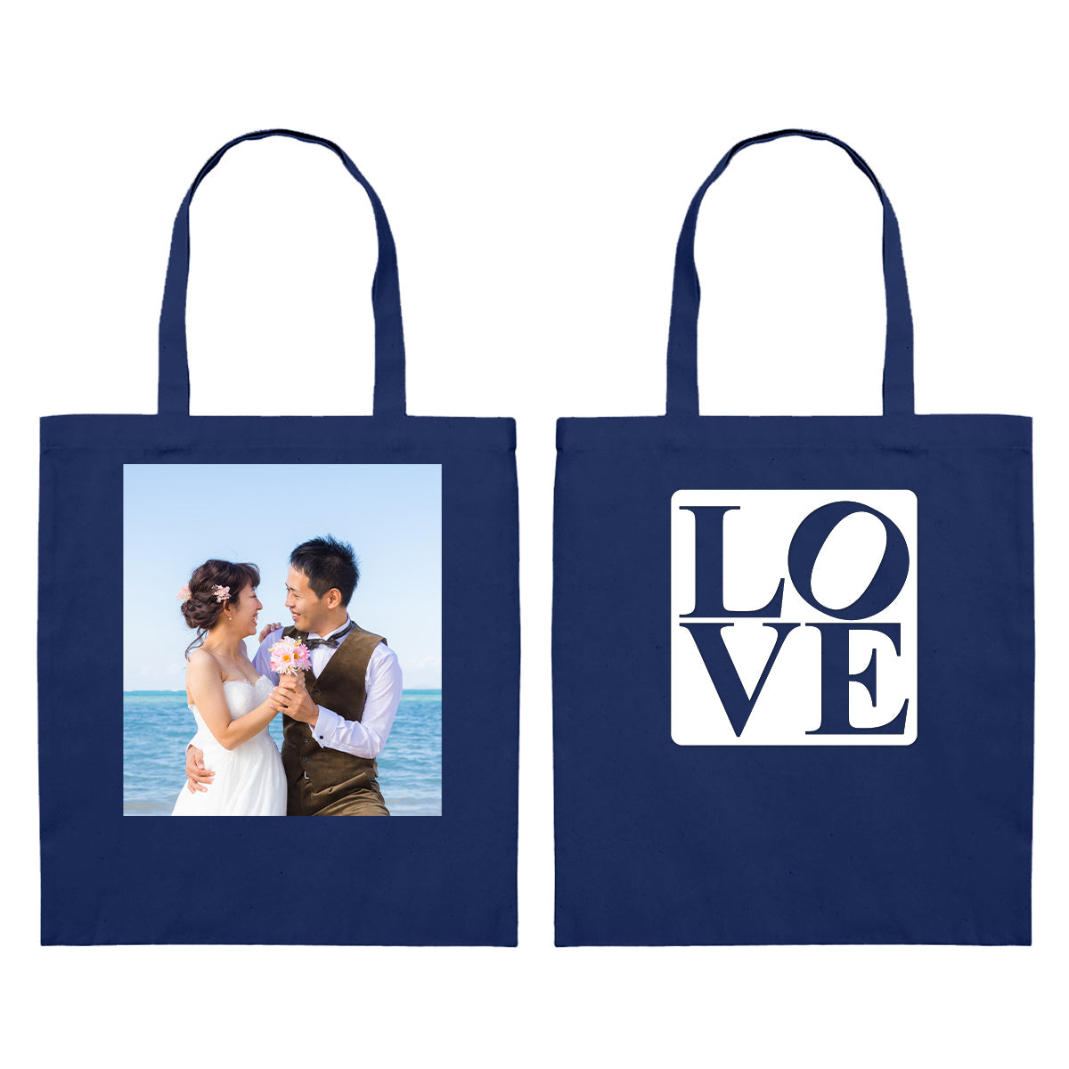 Tote Bag - Regular - Double Sided - Blue