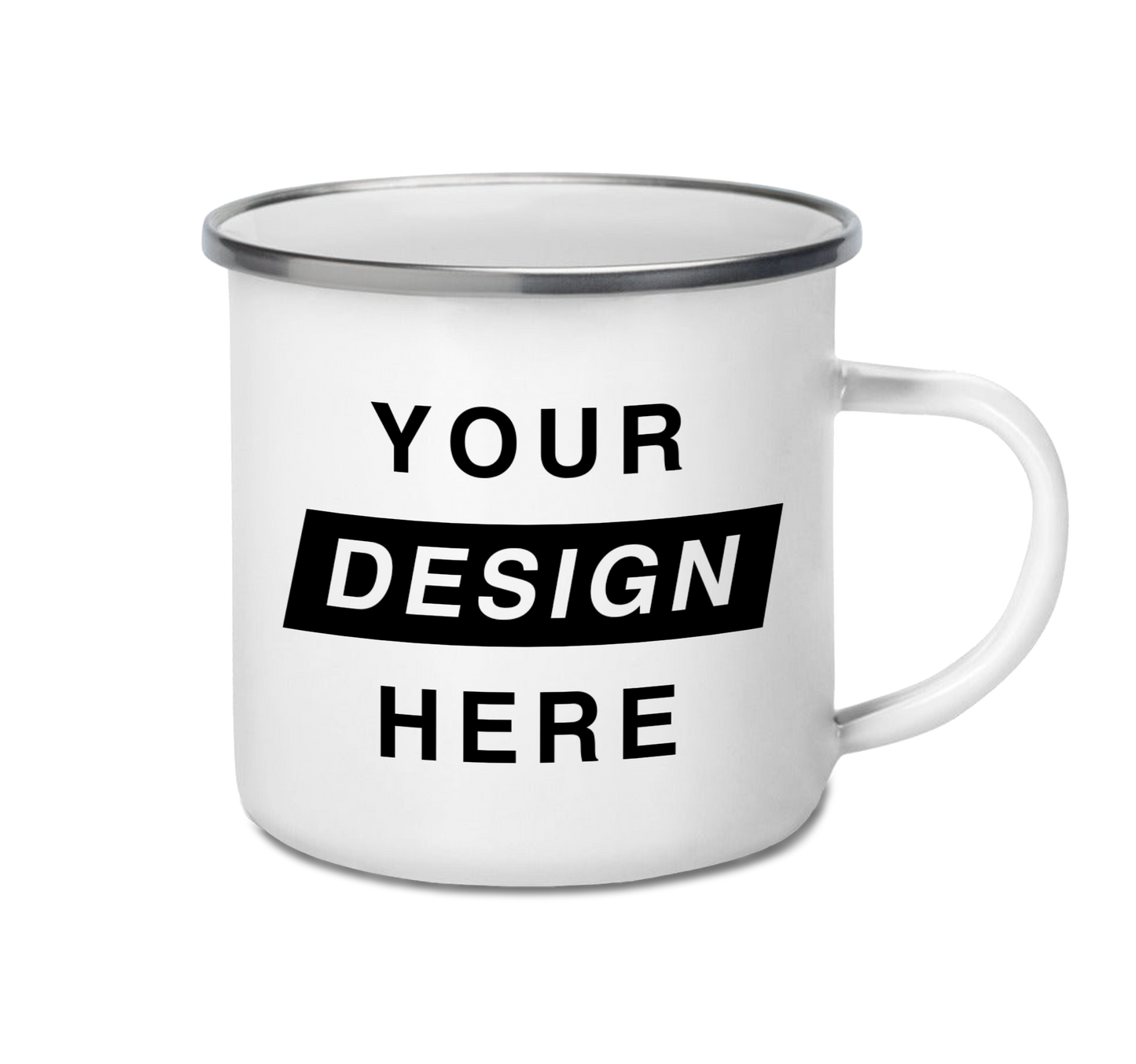 Custom Enamel Camping Mug - Design Your Own