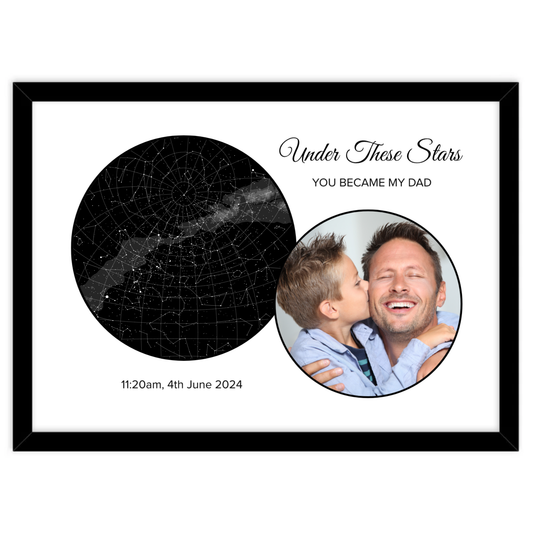 Photo Star Map - Under these stars