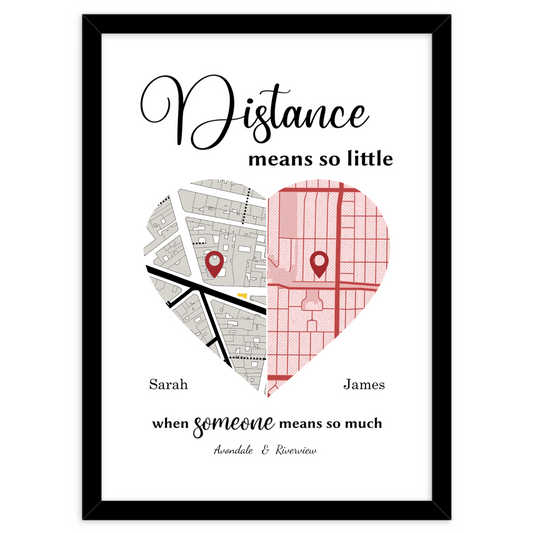 Street Map - Distance means so little