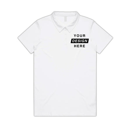 Womens Polo Shirt - Design Your Own - Front Only