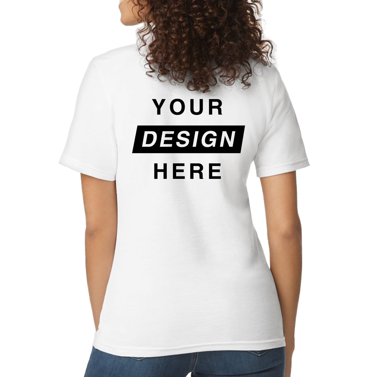 Womens Polo Shirt - Design Your Own - Back Only
