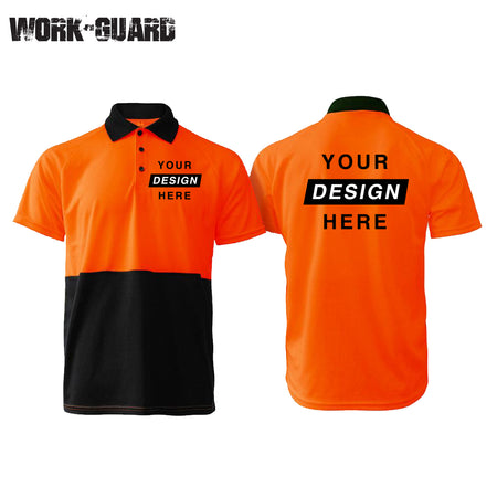 Workguard Polo Shirt - Design Your Own - Front & Back