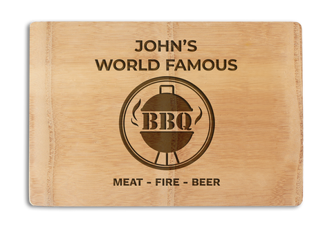 Chopping Board - Premium - World Famous BBQ