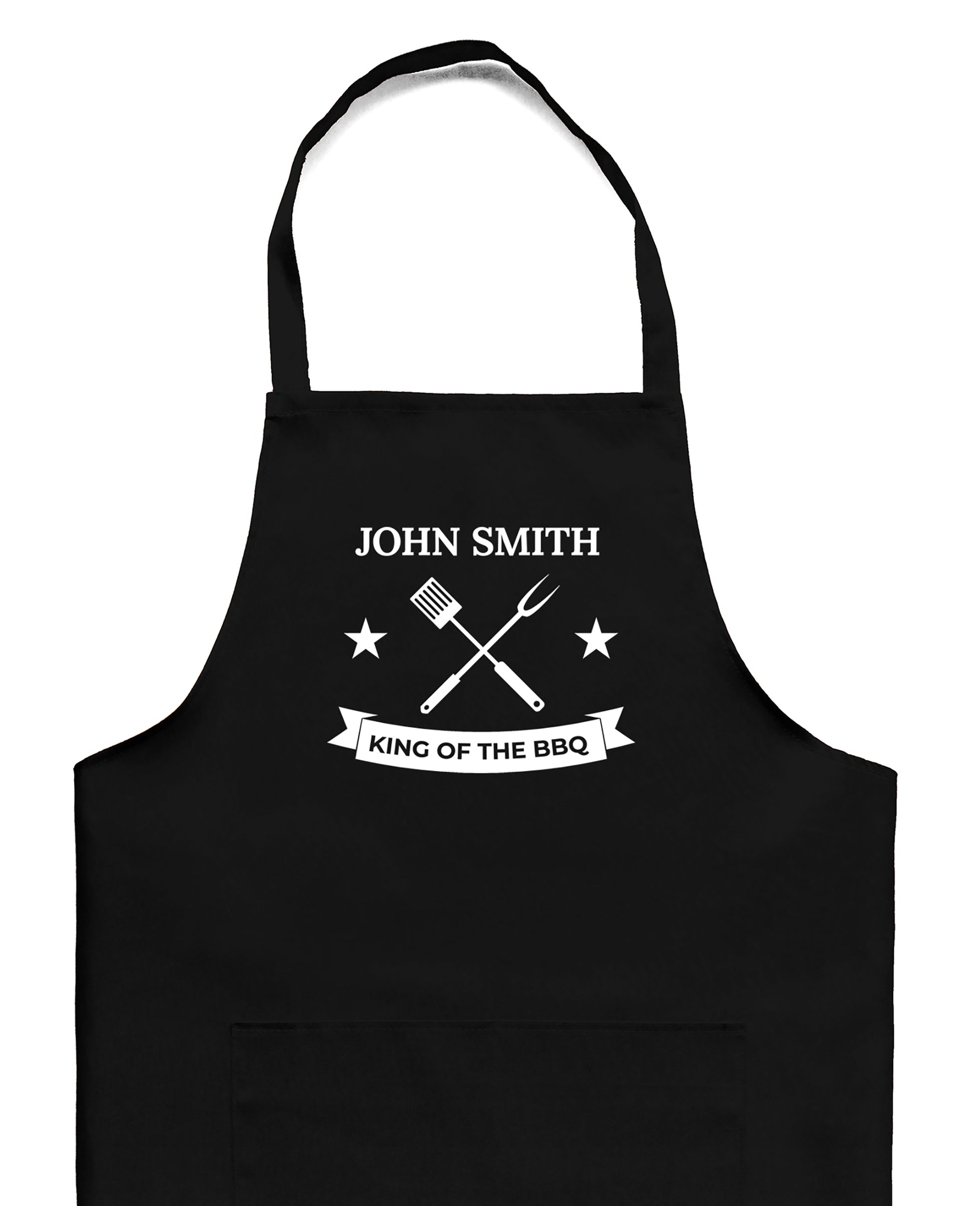 Apron - Funny dad designs black