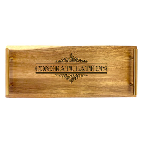 Serving Tray - Large - Congratulations