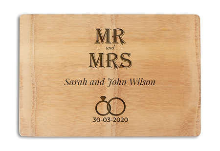 Chopping Board - Premium - Mr And Mrs
