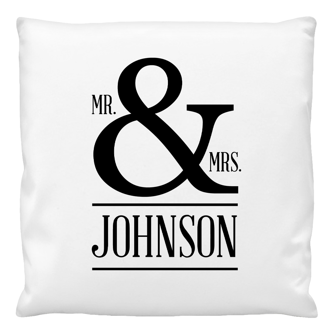 Cushion Cover - Mr & Mrs - Symbol