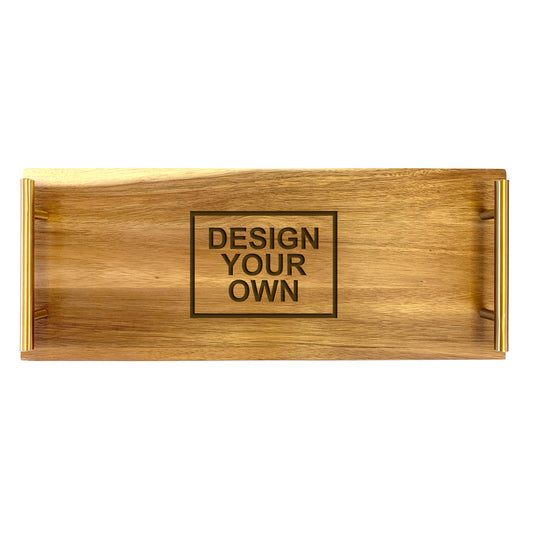 Custom Serving Tray with Design Your Own Tray