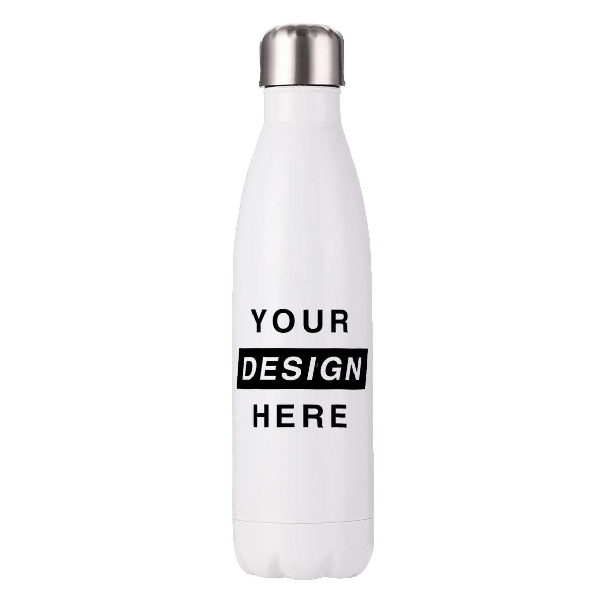 Custom Water Bottle that can be personalised with text or images