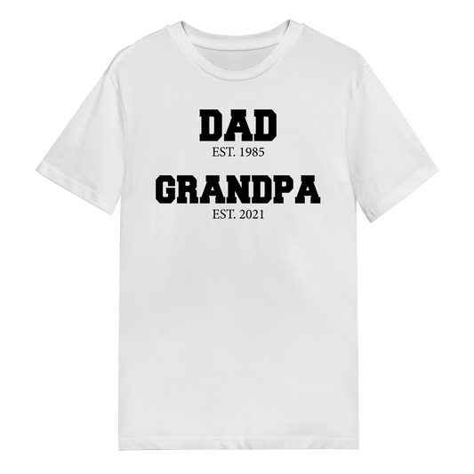 Men's T-Shirt - Dad and Grandpa Dates